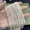 1 Strand Natural White Potato Freshwater Pearl Beads 2-2.5mm 36cm Tiny Side Drilled Mini Loose Pearls For DIY Bracelet Necklace Jewelry Making