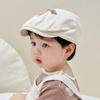 Children's Hat Cute Bear Beret Peaked Cap Baby Boys Girls Hats