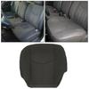 For 03-07 Chevy Silverado 1500 2500 HD Driver Bottom Cloth Seat Cover Dark Gray