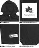 LOGOS Park Short Sleeve Logo Raglan Size Black Men's Hoodie, Pullover, Print, T-Shirt, 3L, (49)