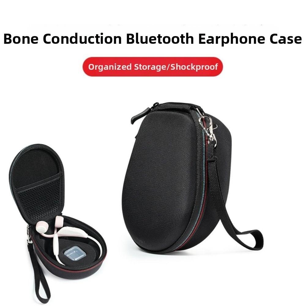 Shockproof Bone Conduction Headphone Box EVA Headset Carrying Case Headphone Protective Bag  Travel