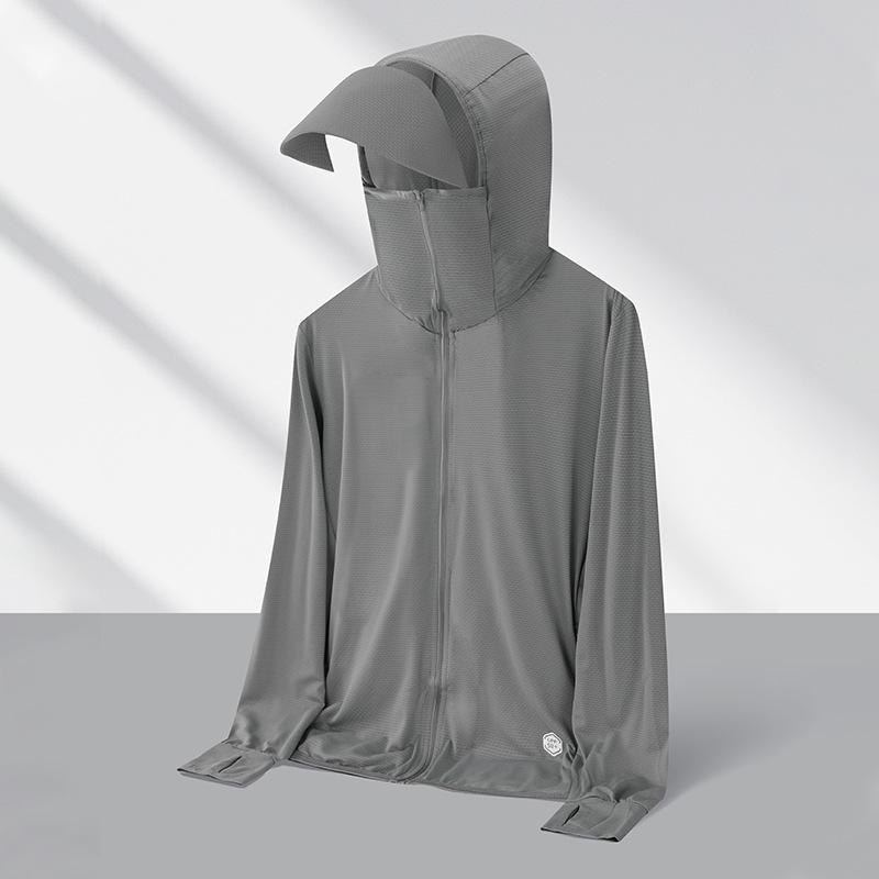 

Unisex Summer Sunscreen Jacket with Goggles - Multi-Color UV Protection 4XL