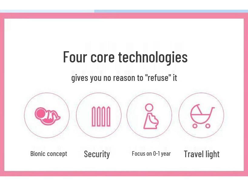 Bärbar hopfällbar babysäng med myggsäkert överdrag