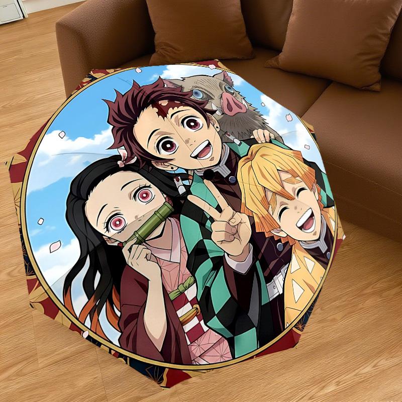 1PC Anime Characters Umbrella-8-Rib Reinforced, Automatic Open, Lightweight & Durable, Cute Fashion Accessory for Outdoor-P2707