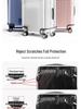 Thick Clear Waterproof Wear-Resistant Sporty Suitcase Protector Cover