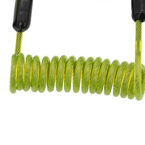 Scuba Diving Coil Landyard Stainless Steel Spring Lanyard with Quick Release Buckle Swimming for Underwater Camera Flashlight