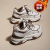 2025 Herbst und Winter neue Sport- und Freizeitschuhe ins trendige dicksohlige leichte Damenschuhe Dad Student weichsohlige Live-Übertragung
