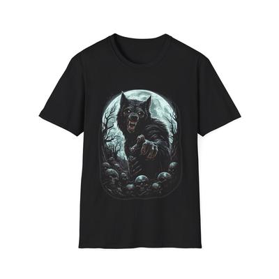 Werwolf T-Shirt - Entfessle die Bestie in dir - Unisex Softstyle T-Shirt