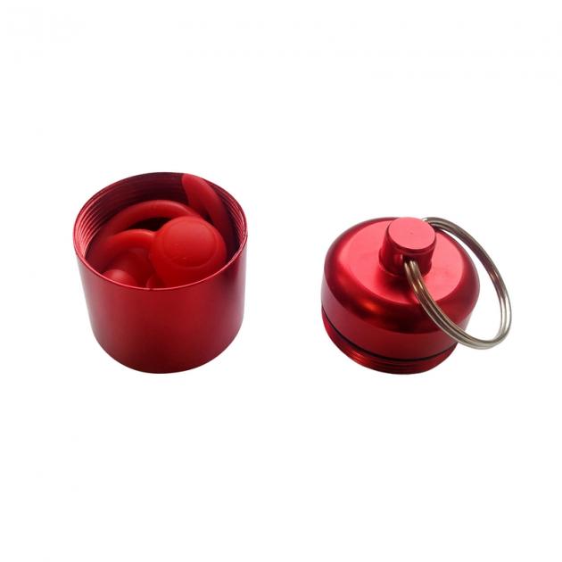 Earplugs for Sleep Work Noise Protection Perfect Pro Plugz Red 3 Flange + Case (A123530)