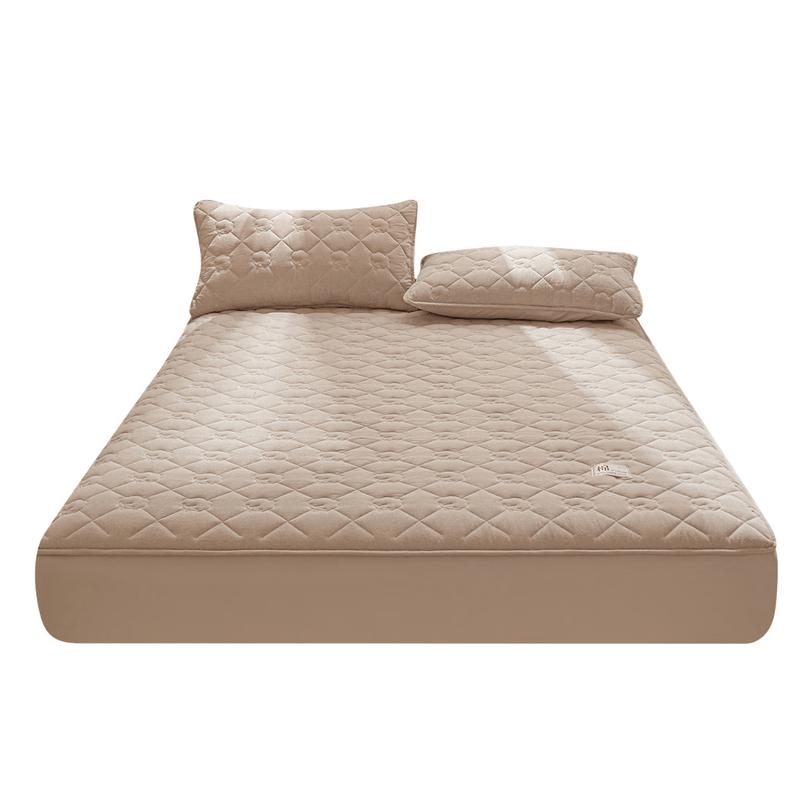 Hodo Class A Antibacterial Cotton Fitted Sheet Mattress Protector 180x200cm (fits 5-25cm mattress)