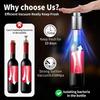 Wine Bottle Stoppers Vacuum Wine Stopper Stainless Steel Wine Savers Vacuum Pump Corks Keep Wine Really Fresh 5