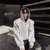 Men's Retro 3D Deconstructed Hooded Cardigan: Autumn/Winter Cleanfit Jacket