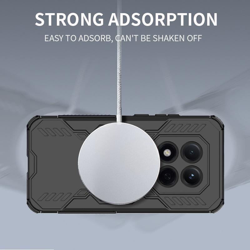 Magnetic Attraction Piece Phone Case For OnePlus ACE5 Ultra/OnePlus 13 13T 13R/OnePlus Nord4/OnePlus ACE5 Case Heat Dissipation Back Cover
