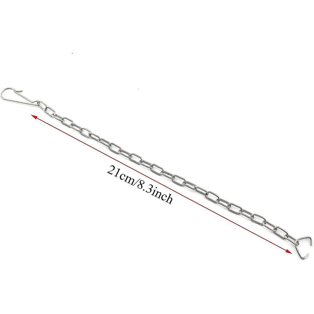 2pcs Universal Toilet Drain Cover Chain Stainless Steel Toilet Flapper Chain Replacement