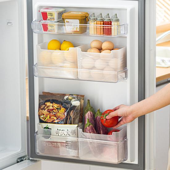 Food Container Large capacity Space Saving Lightweight Practical Refrigerator Side Door Storage Box Household Supplies