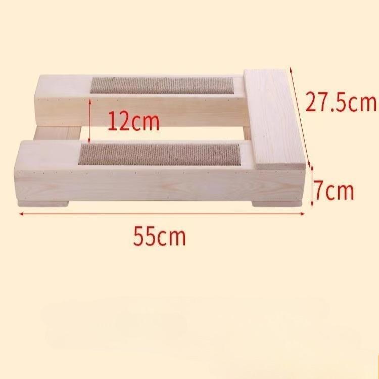 Solid Wood Pet Breeding Pedal Tools Anti-slip and Wear-resistant Cat Mating Tool and Cat Scratchers Pet Products Accessories