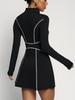 Women's High-Waist Sports Skort: Spring/Summer Casual Fitness Tennis Skirt