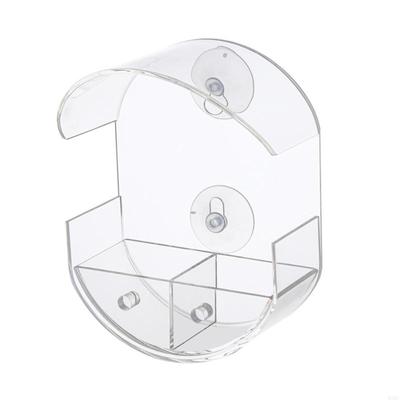 Window Wild Birds Feeders Outdoor Birds Feeders Dispenser Holders Container for Bird Watching
