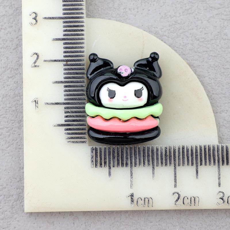 

Kuromi DIY Resin Accessories Kit for Jewelry, Hair Clips, Phone Cases, Cream Glue, Glossy Finish, and Handmade Hair Ties Glossy Black Series