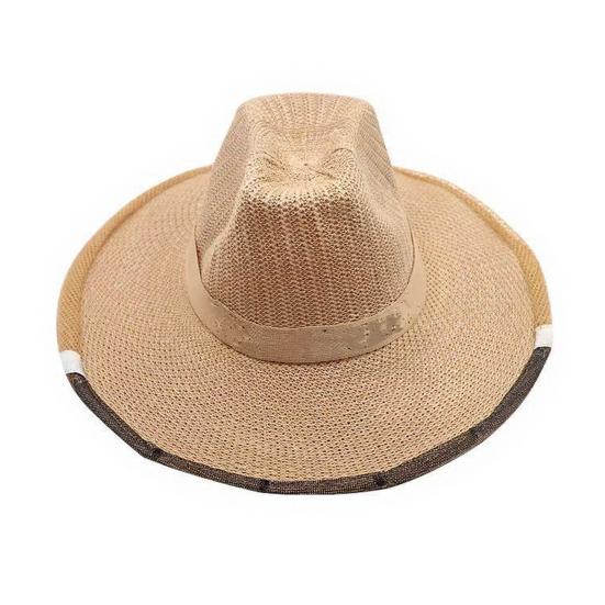 yangyizhi Beekeeping Hat with Veil, Adjustable Straps Wide Brim Full Mesh Visor Protection Bee for Face Neck Protection, Comfortable Fit Supplies