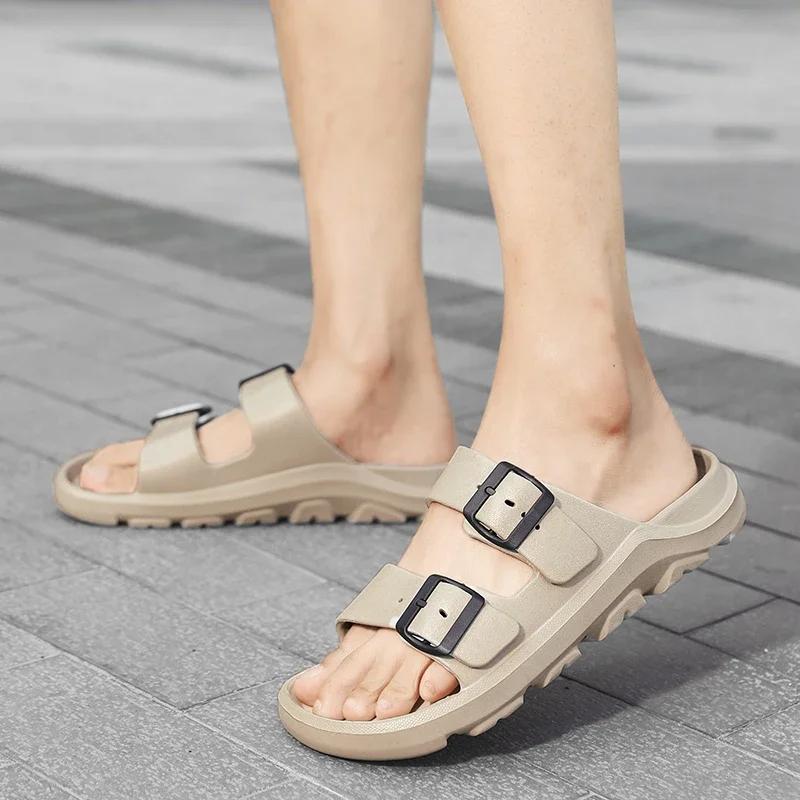 Designer Men's Shoes Comfortable Man Sandal Summer Men's Sandals 2024 Trending Sandals for Boy Man's Leather Sandal Trend New