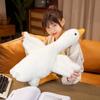 Kawaii Big Goose Pluszowe Zabawki Ładna Biała Kaczka Pluszowa Poduszka Wypchana Miękka Poduszka Zwierzęca Komfort Towarzysz Lalki dla Dzieci Dziecko