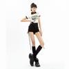 Bandage Sexy Y2k Shorts Women Streetwear Gothic Mini High Waist Lace Up Casual Tight Black Goth Club Fashion Summer Hot Pants