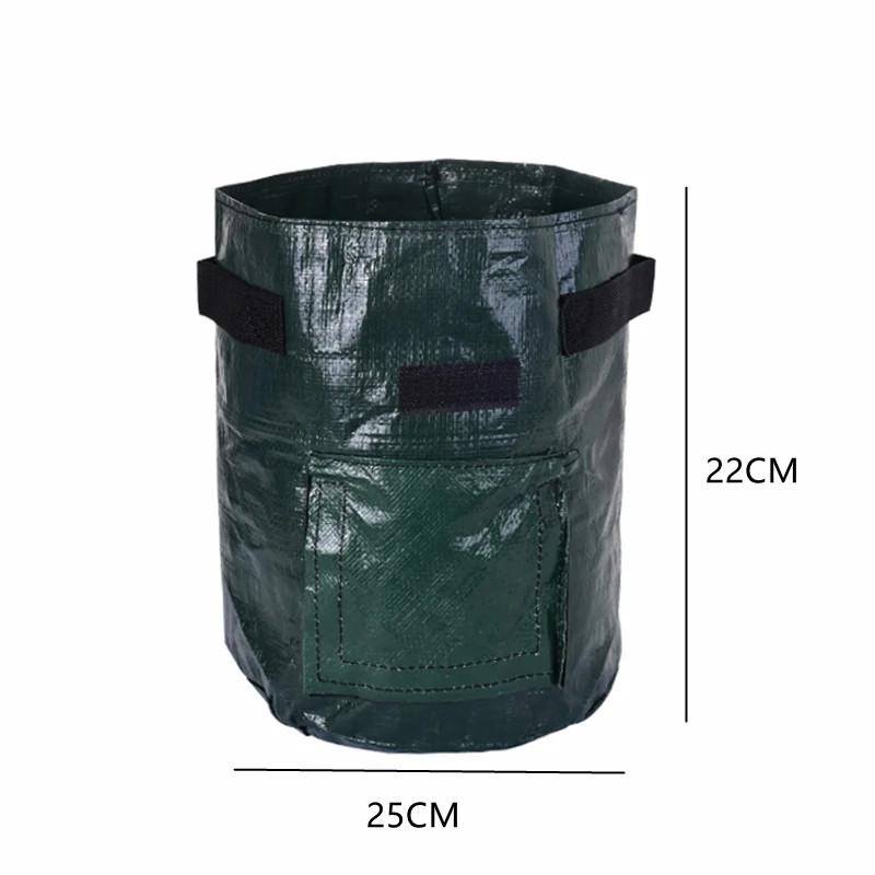 Potato Grow Bag PE Vegetable Onion Planting Bag with Handle Thickened Garden Carrot Taro Peanut Growing Bag Waterproof