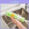 Plastic Length Extended Bottle Brush For Deep Cleaning Cups Jugs And Kitchenware
