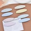 Dopamine Floral Solid Color Women'S Fabric Hairpin Hair Accessories Side Clip Girls Oval Cloth Bb Clip Headdress