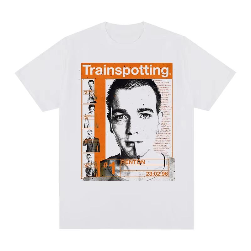 2026 Lato Trainspotting Vintage Koszulka Mężczyźni Kobiety Kreatywne Prezenty Urodzinowe Streetwear Y2k Hip Hop Koszulki Unisex Moda Street