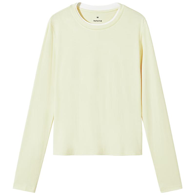 Hotwind Women's Colorblock Long Sleeve T-Shirt