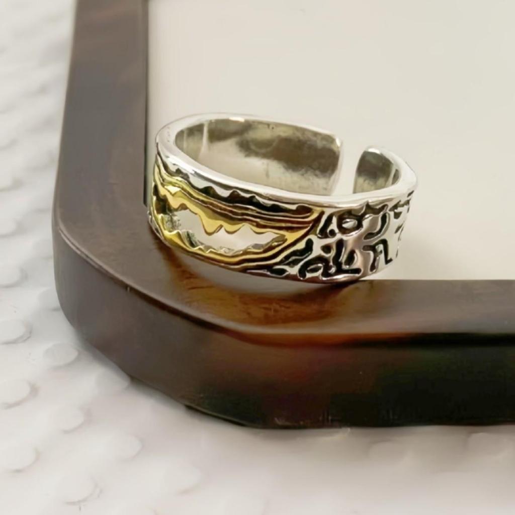 Unisex Retro Venom Dark Style Hip Hop Fashion Index Finger Ring