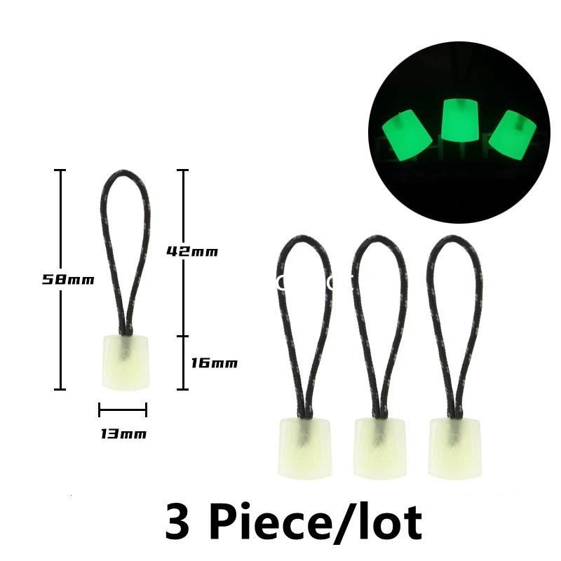 

Multifunction Luminous Zipper Pullers Tactical Backpack Zipper Head Pull Rope Techwear Style Outdoor Bag Tail Rope Accessories