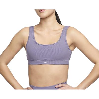 Alate All U Simple Solid Color Brand Logo Comfortable Quick-Dry Sports Underwear Women Underwear Dawn-Deep-Purple FB4067-509