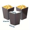 50 Stück Pure White Popcorn Boxen Container Geburtstagsgäste Leckerli-Taschen Hochzeit Brautverpackungsbox Hochzeitsgeschenkbox Hochzeitssachen Ausverkauf