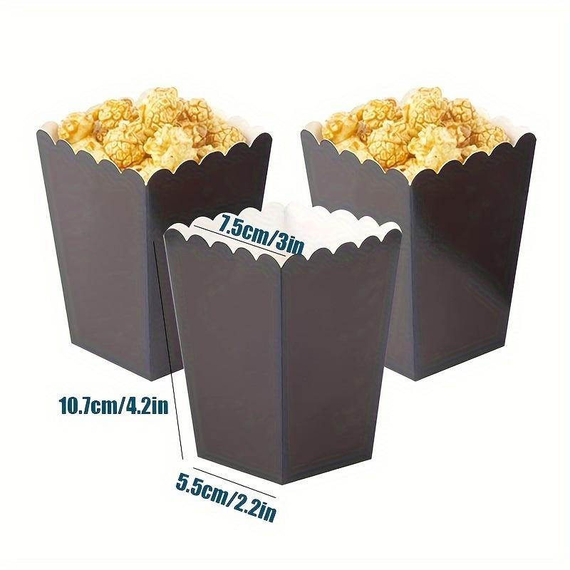 50 Stück Pure White Popcorn Boxen Container Geburtstagsgäste Leckerli-Taschen Hochzeit Brautverpackungsbox Hochzeitsgeschenkbox Hochzeitssachen Ausverkauf