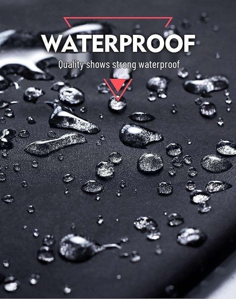 Thickened Full-Body Stormproof Raincoat and Pants - Reflective, Lengthened Set for Cycling and Riding