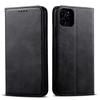 Leather Mobile Phone Cases With Cards Slots Magnetic Flip Cowhide Folio Leather Compartment Wallet Case