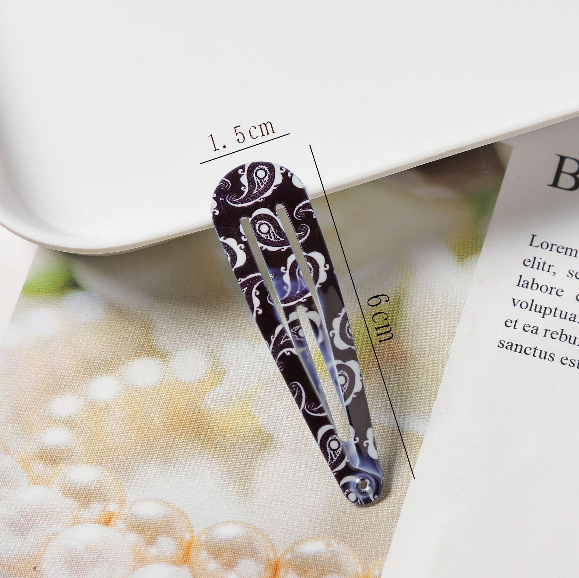 

Модный аксессуар для волос с леопардовым принтом: Стильная универсальная застежка BB для женщин