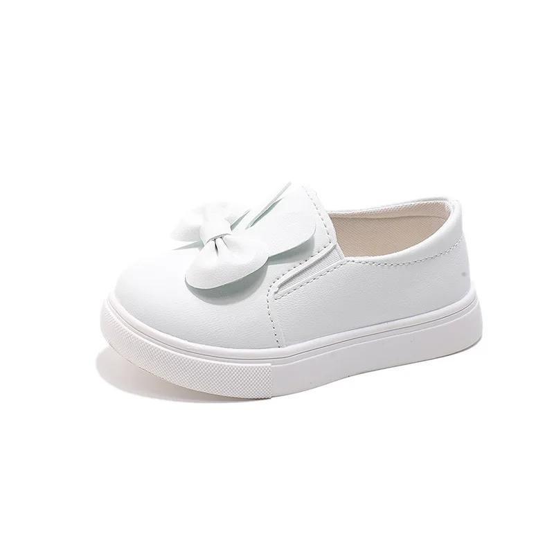 Spring Autumn Children Sneakers Kids Shoes Girls Bow-tie Rabbit Ears Outdoor Casual Shoes Girls Princess Chic Sport Shoes H09133