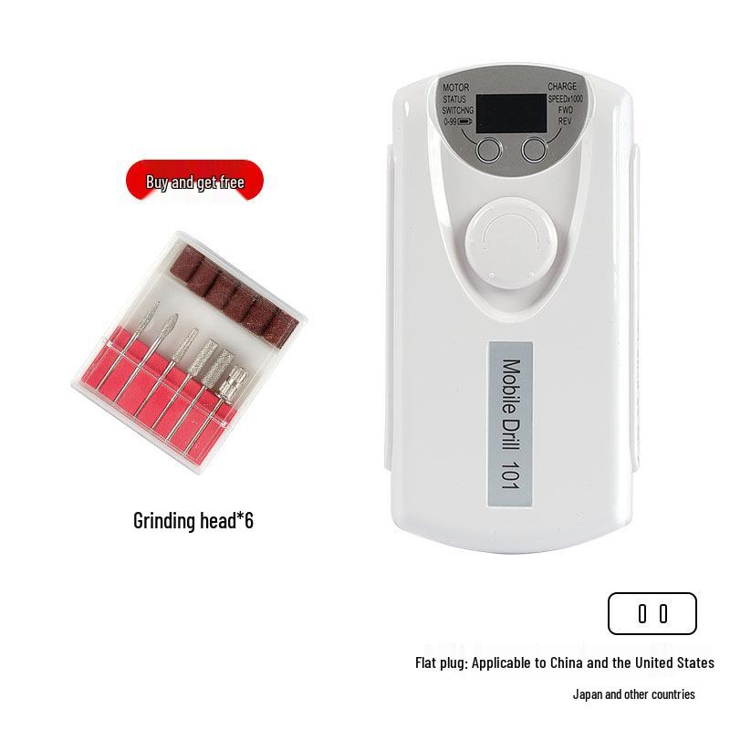 Rechargeable 30,000 RPM Professional Nail Drill for Gel Polish Removal