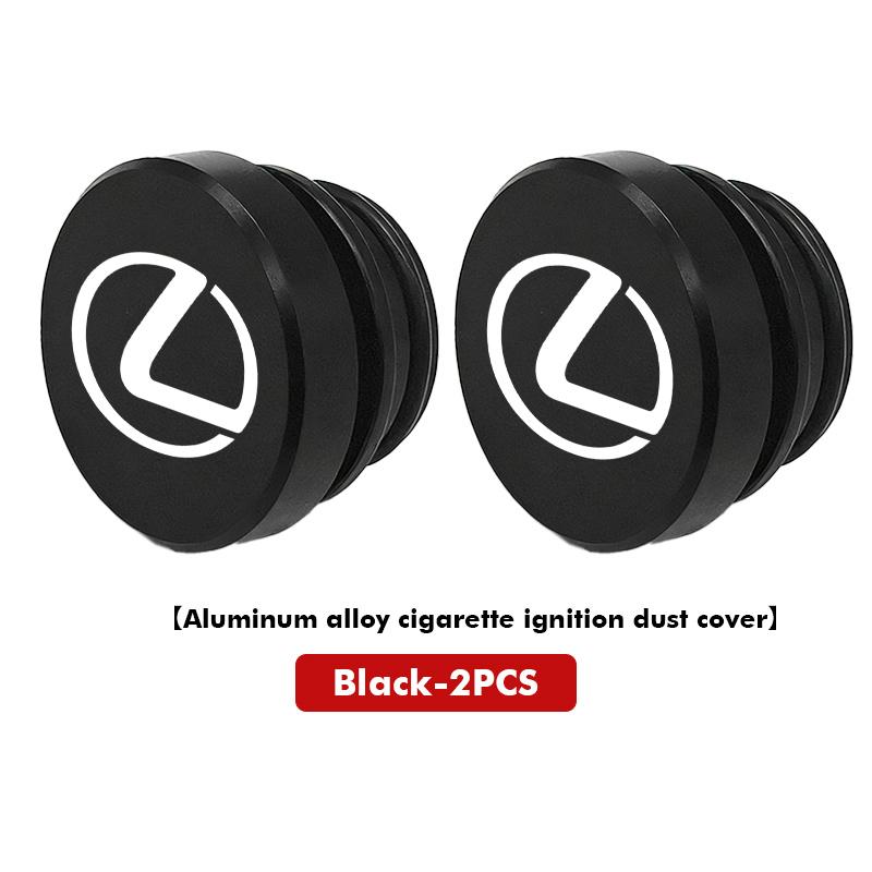 For Lexus Car Logo Cigarette Lighter Dustproof Cap Protective Cover Auto Accessories UX250h RX450h RX300 GX470 CT200h RX400h