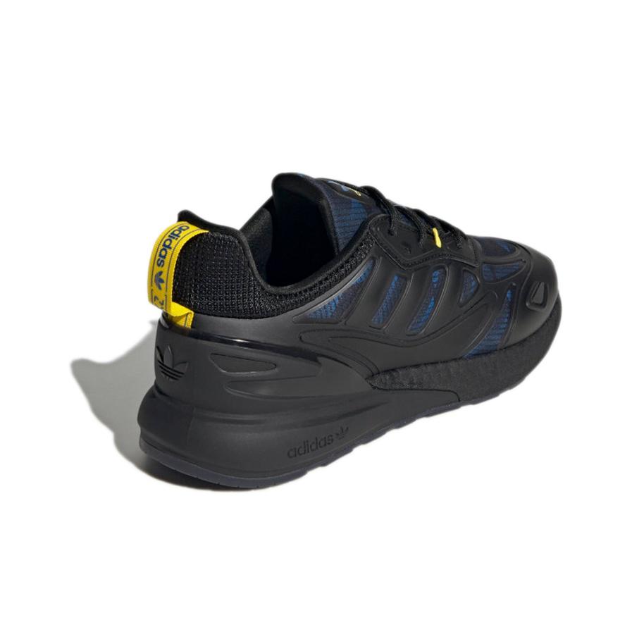 adidas Originals ZX 2K Boost 2.0 Sneaker Rutschfest Langlebig Low-Top Freizeitschuhe Unisex Sneaker Schwarz Blau GY3514