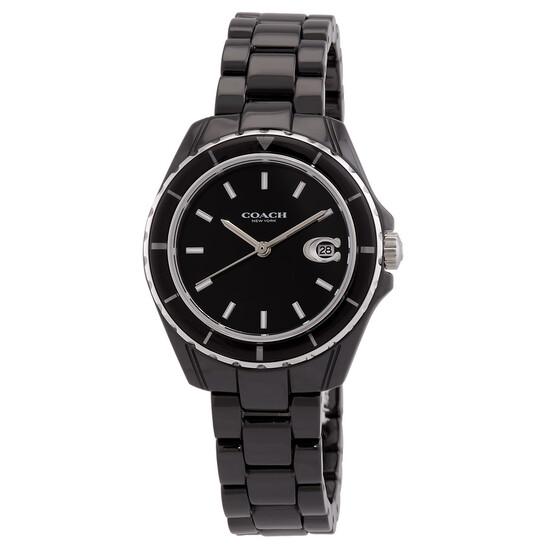 

COACH PRESTON Quartz Black Dial Ladies Watch14503805 чёрный