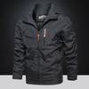 Spring and Autumn Large Size Jacket Men's Windproof and Waterproof Outdoor Hooded Jacket Men's Jacket