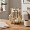 Fashionable Desktop Vases for Classroom Wooden Puzzle Flower Vase, Display Stand Flowers or Nordic Vase Home Decor Artificial Flowers, Decorative