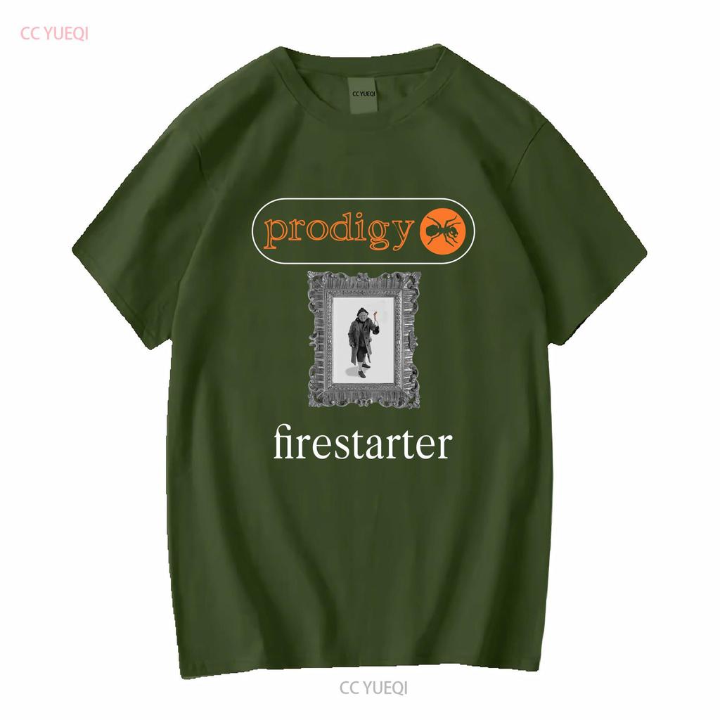 The Prodigy Band FireStarter T Shirt All Size S 5XL LL1856 Long or Short Sleeves Vintage Washed Streetwear Breathable Stylish