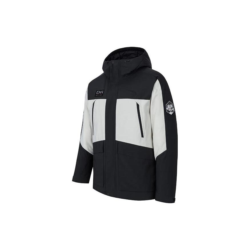 Anta Variety Training Collection Coat Men s Basic Black/Grass Winter Gray 152347958-2 S