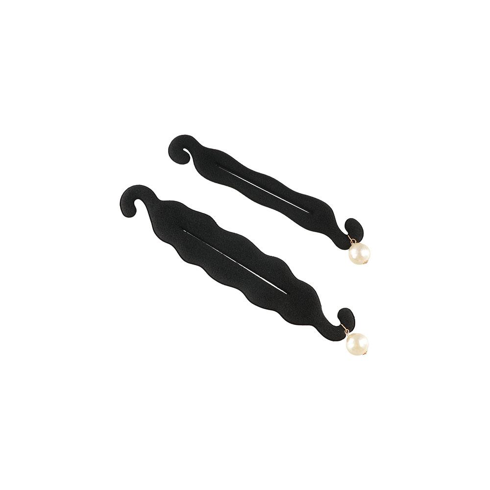 Foam Sponge Clip Hairstyle Twist Maker Pearl Bun Curler Braider Hair Bun Maker  Women